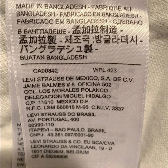 Levi’s Carrier Cargo Shorts Men’s Size 50 Gray NWT - Picture 10 of 13